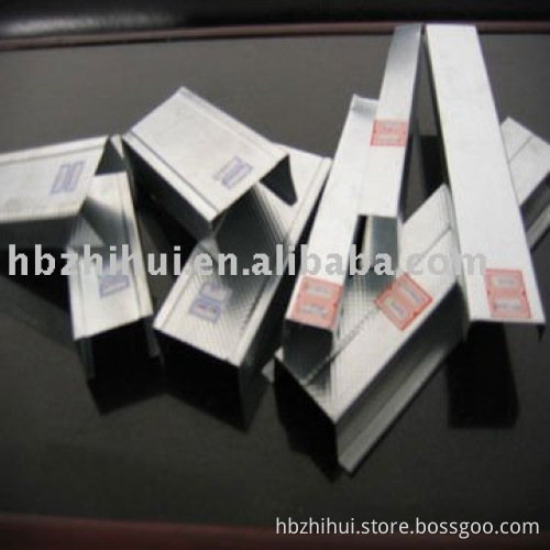 CE approved galvanized steel profile